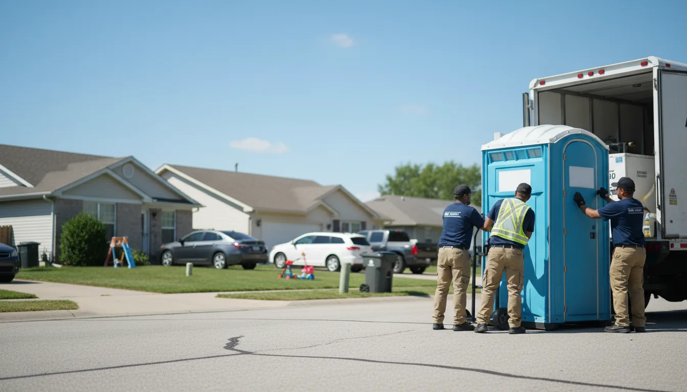 Standard Porta Potty Rentals in Leaf River, IL near me